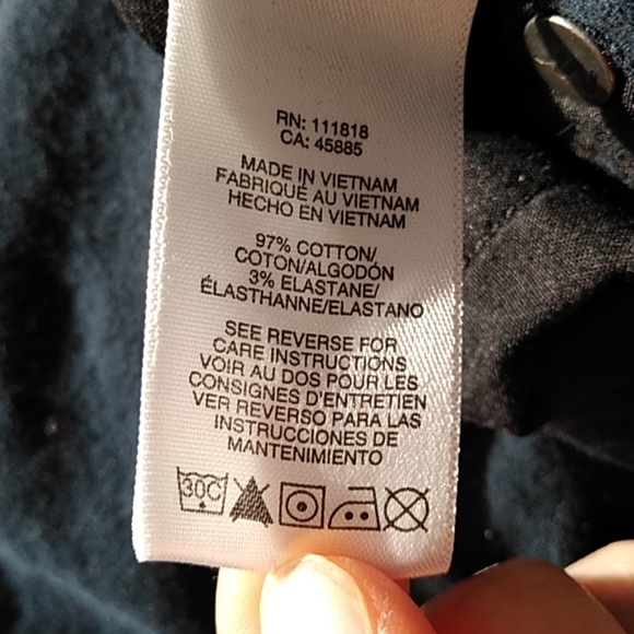 Michael Kors blue casual dress khaki pants - Picture 7 of 8